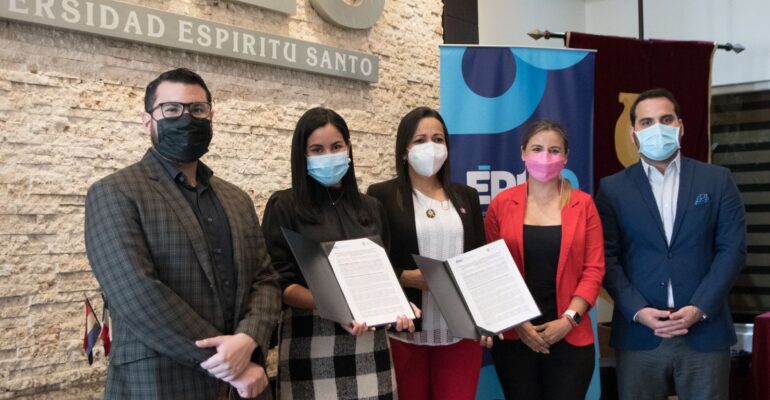 <strong>ÉPICO Y LA UEES FIRMAN CONVENIO PARA EL DESARROLLO DE PROGRAMAS E INICIATIVAS DE INNOVACIÓN, INVESTIGACIÓN Y VINCULACIÓN CON LA SOCIEDAD.</strong>