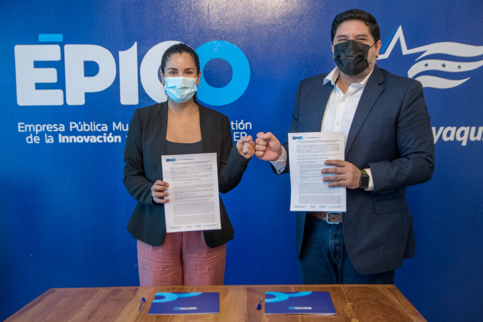 ÉPICO E IOTODOS FIRMAN CONVENIO PARA CREAR EL PRIMER LABORATORIO URBANO DE INTERNET DE LAS COSAS (IoT) EN GUAYAQUIL Y EL DESARROLLO DE MÁS NEGOCIOS Y EMPLEOS DIGITALES.