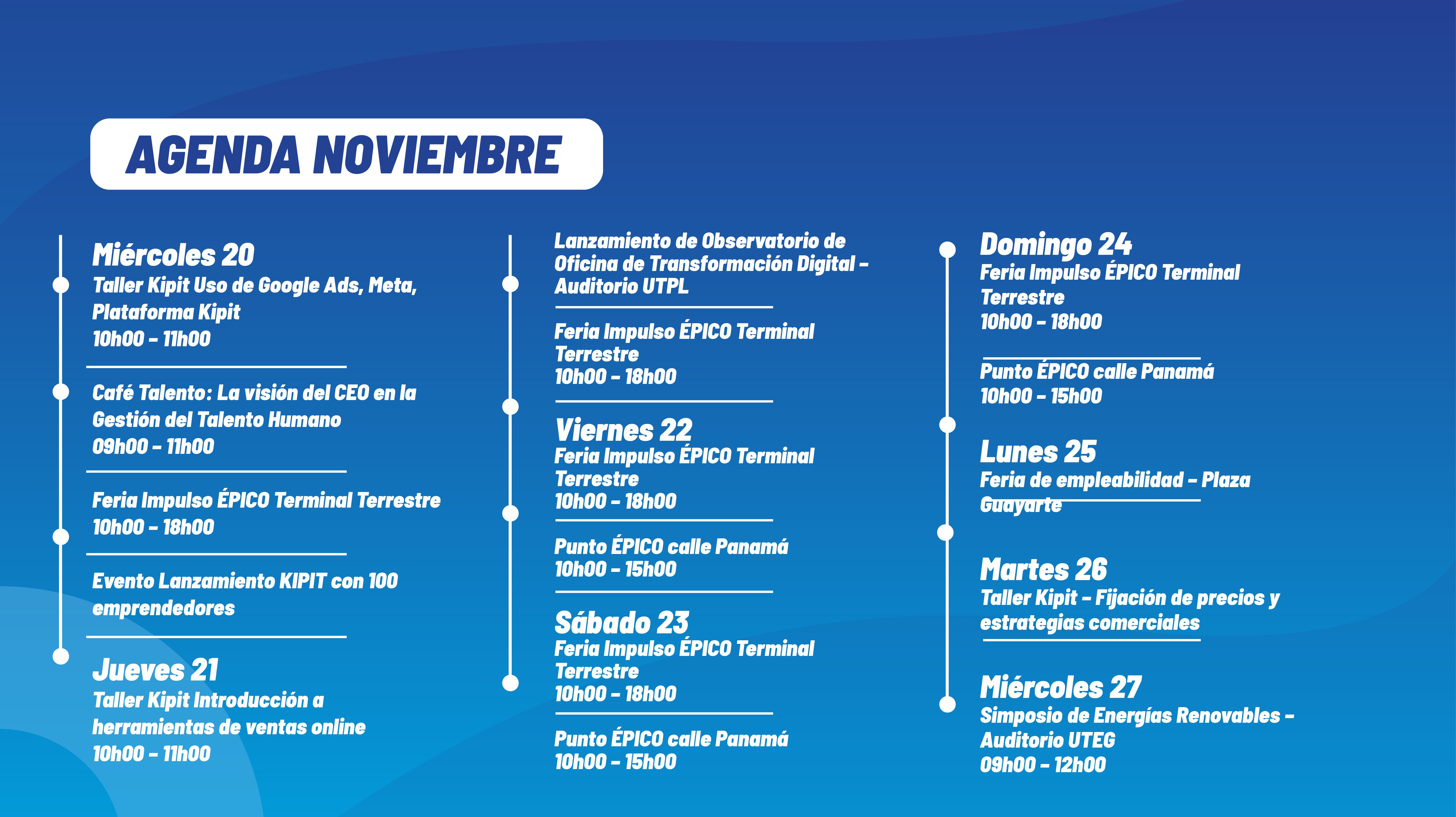 AGENDA noviembre-07