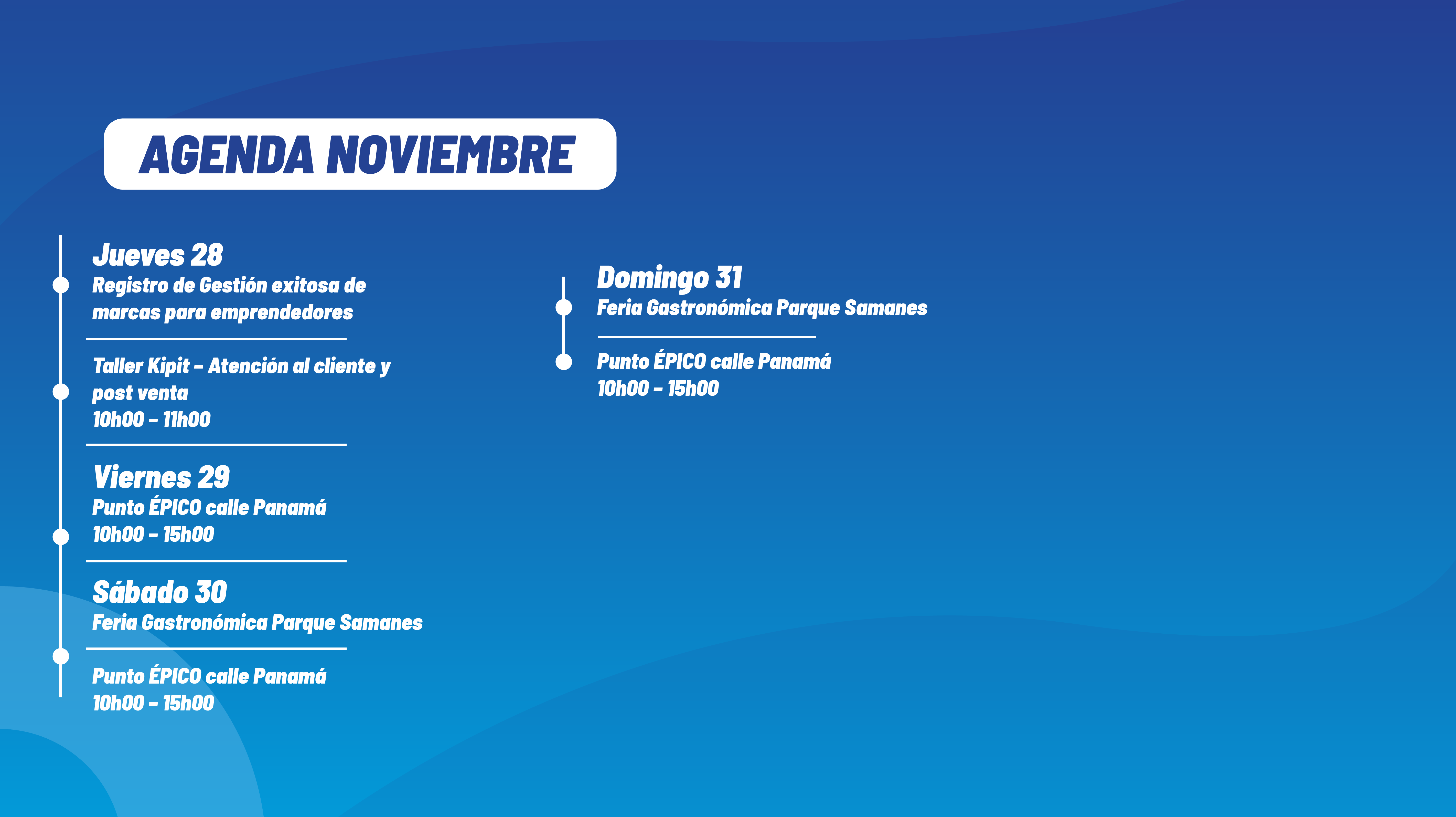 AGENDA noviembre-08