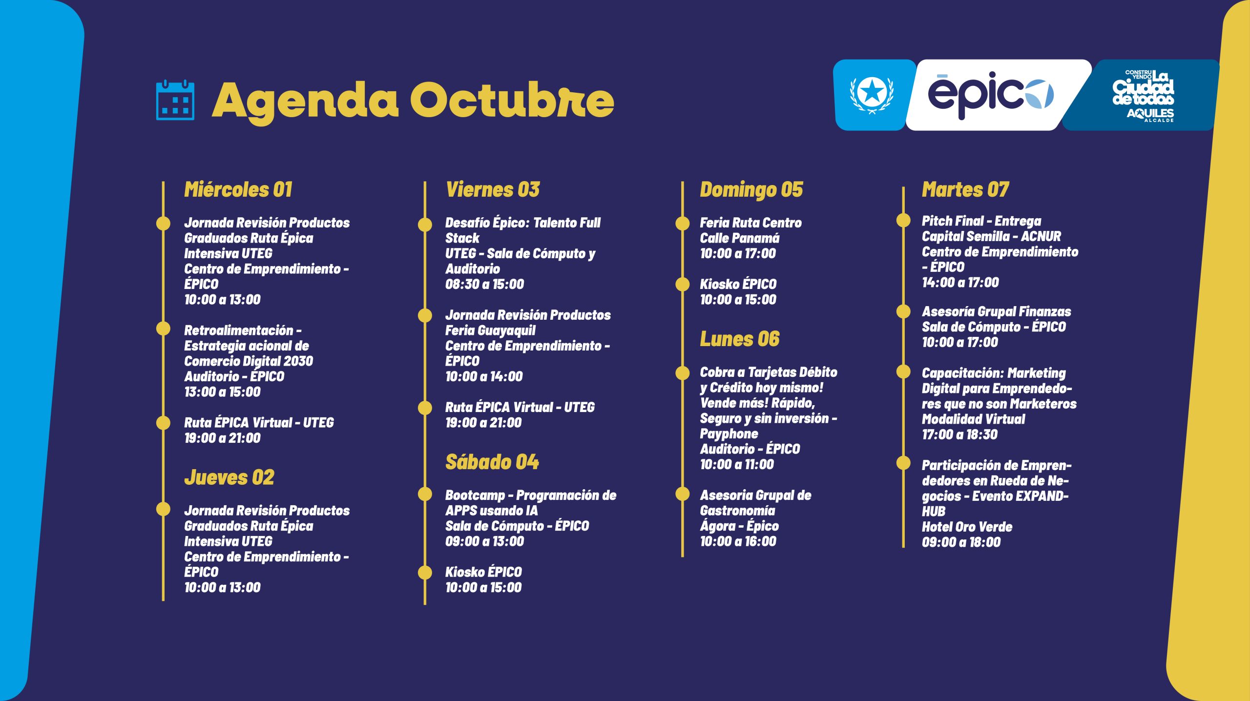 OCTUBRE AGENDA plantilla1-01