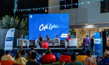 Café ÉPICO conectó a estudiantes de Guayaquil con historias reales de emprendimiento